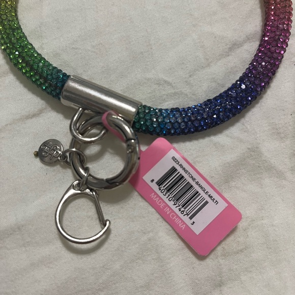 Simply Southern Rhinestone Multi
Bangle Keychain Keyring New! - Picture 2 of 2